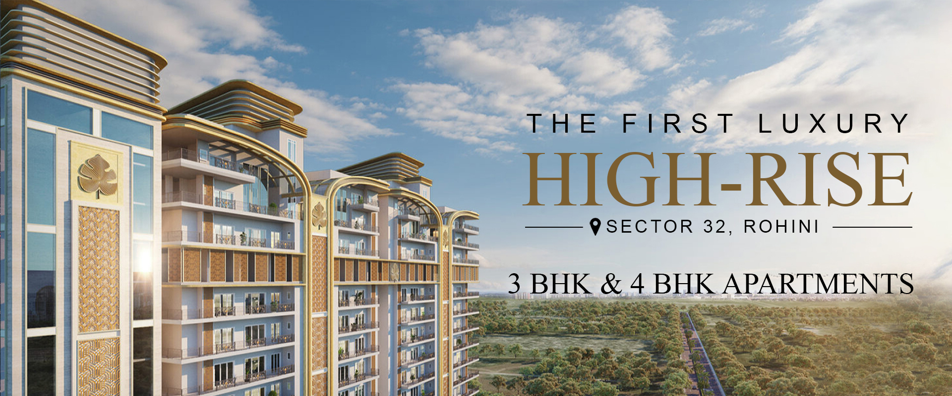High Rise Apartments in Delhi