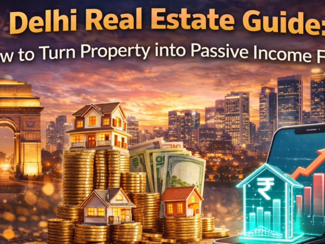 Delhi Real Estate Guide: How to Turn Property into Passive Income Fast