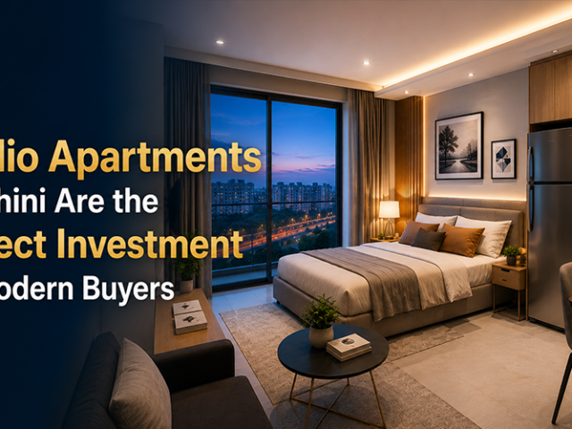 Why Studio Apartments in Rohini Are the Perfect Investment for Modern Buyers?